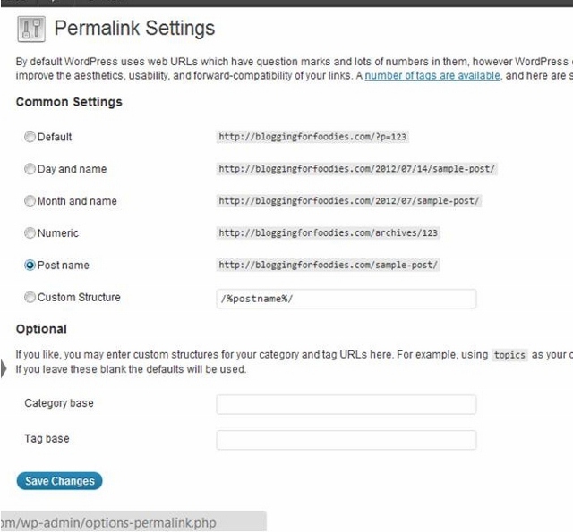 How to Change Your URL Title Format to include Post Name